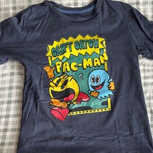 Can't Catch Pac-Man Graphic Tee - Navy